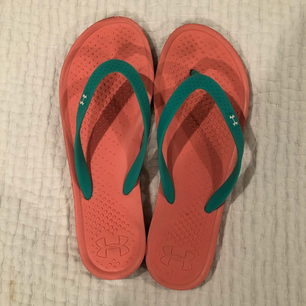 Under Armour flip flops